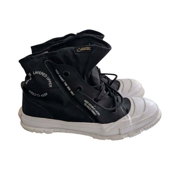 Converse Chuck Taylor MC18 Boot Black 163177C Gore-Tex Hi Carbon Womens Size 7 - Picture 1 of 7